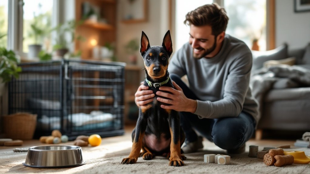 doberman puppy first week essentials