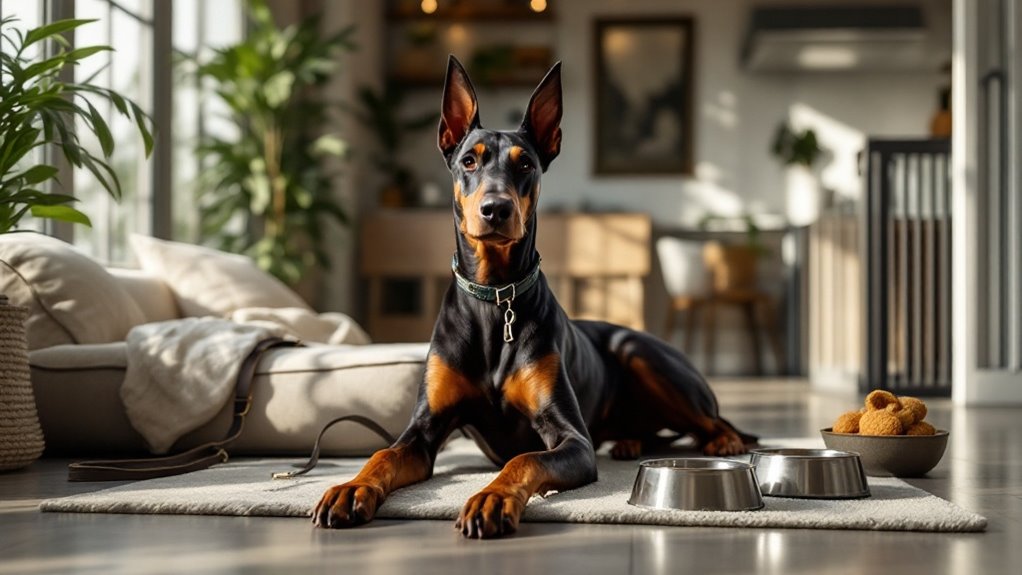 home gear for dobermans